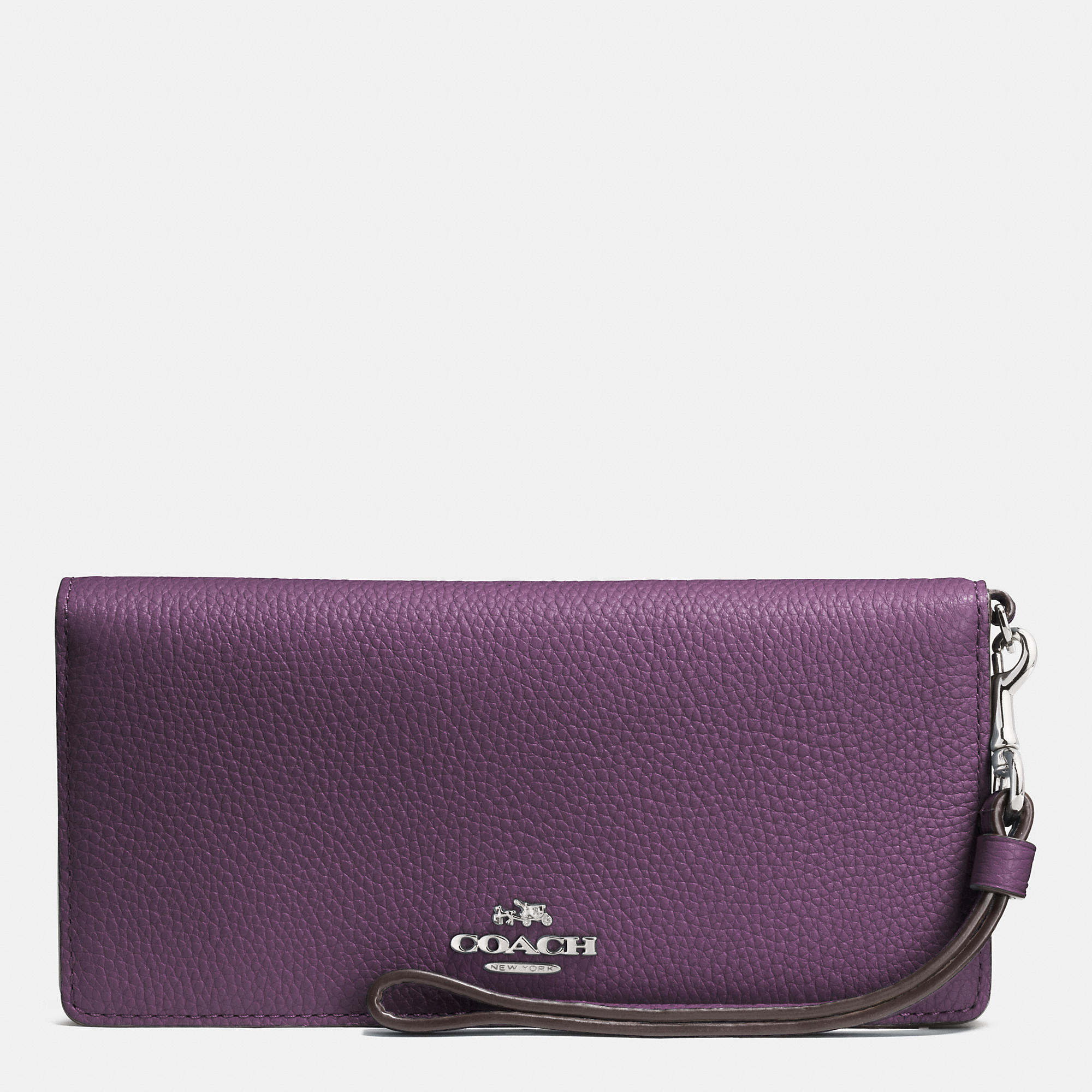 Fashion Women Real Coach Slim Wallet In Colorblock Leather | Coach Outlet Canada